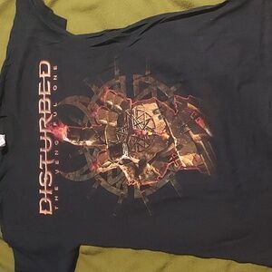 Disturbed concert tee medium